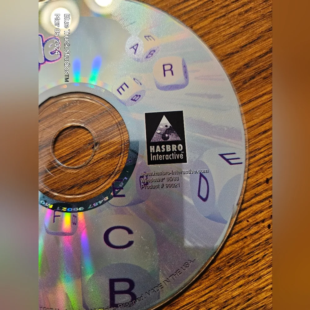 Boggle PC CD-ROM Game Windows 95 98 Hasbro Games